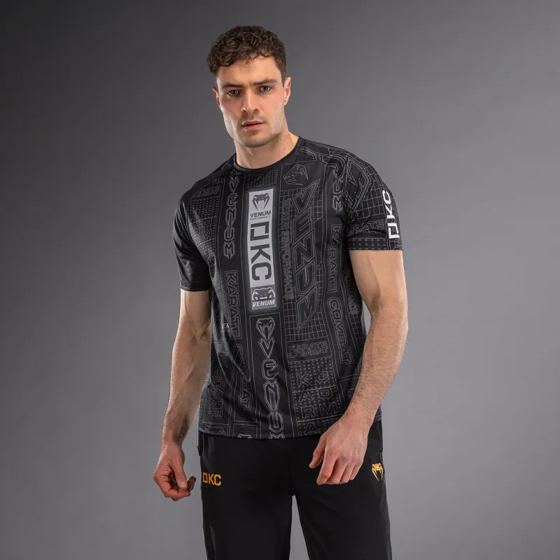 Karate Combat by Venum Dry-Tech T-Shirt - Black/Grey