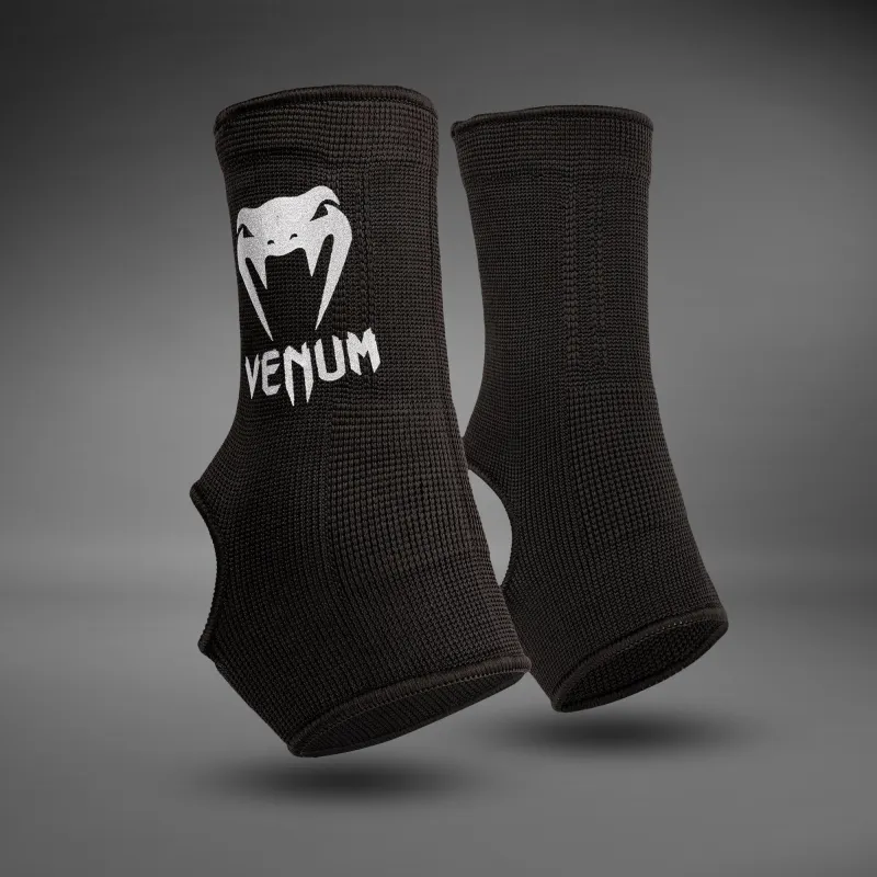Venum Kontact Ankle Support Guards - Black/Silver