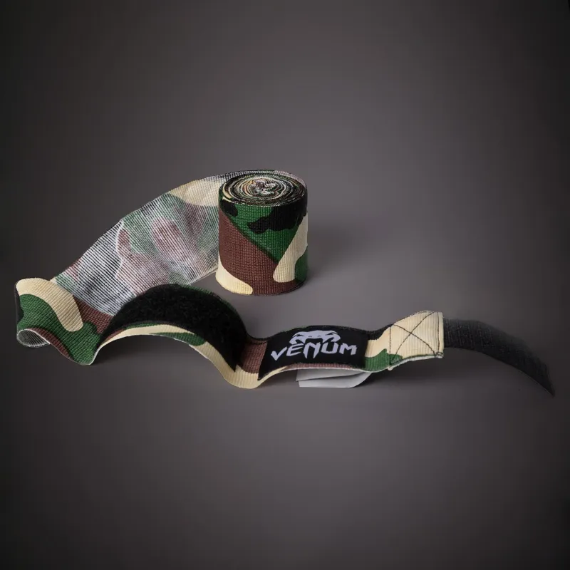 Venum Kontact Boxing Hand Wraps - Forest Camo - 2.5m (98 in) - Image 3