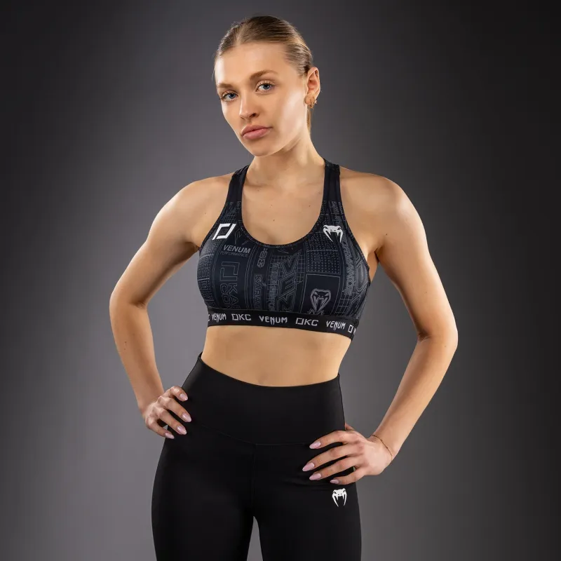 Karate Combat by Venum Sports Bra - Black/Grey