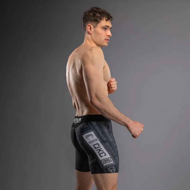 Karate Combat by Venum Vale Tudo Shorts - Black/Grey - Image 4