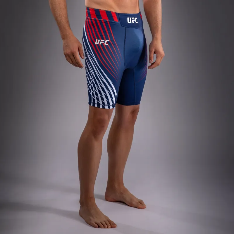 Men's Official UFC Freedom 250 by Venum Blue Authentic Fight Night Vale Tudo Short -Topuria - Image 3