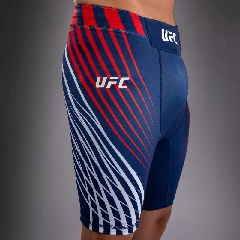 Men's Official UFC Freedom 250 by Venum Blue Authentic Fight Night Vale Tudo Short -Topuria - Image 5