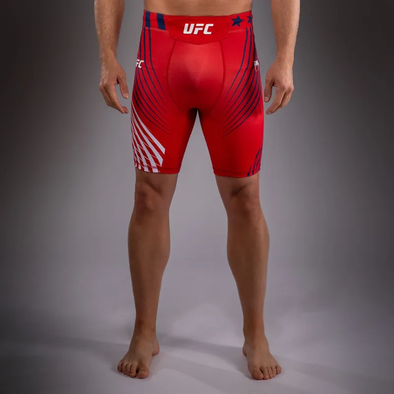 Men's Official UFC Freedom 250 by Venum Red Authentic Fight Night Vale Tudo Short