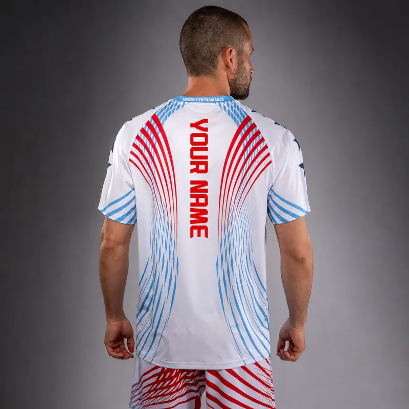 Men's Official UFC Freedom 250 by Venum White Personalized Authentic Fight Night Walkout Jersey