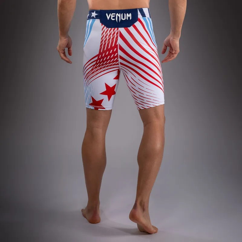 Men's Official UFC Freedom 250 by Venum White Personalized Authentic Fight Night Vale Tudo Short - Image 5