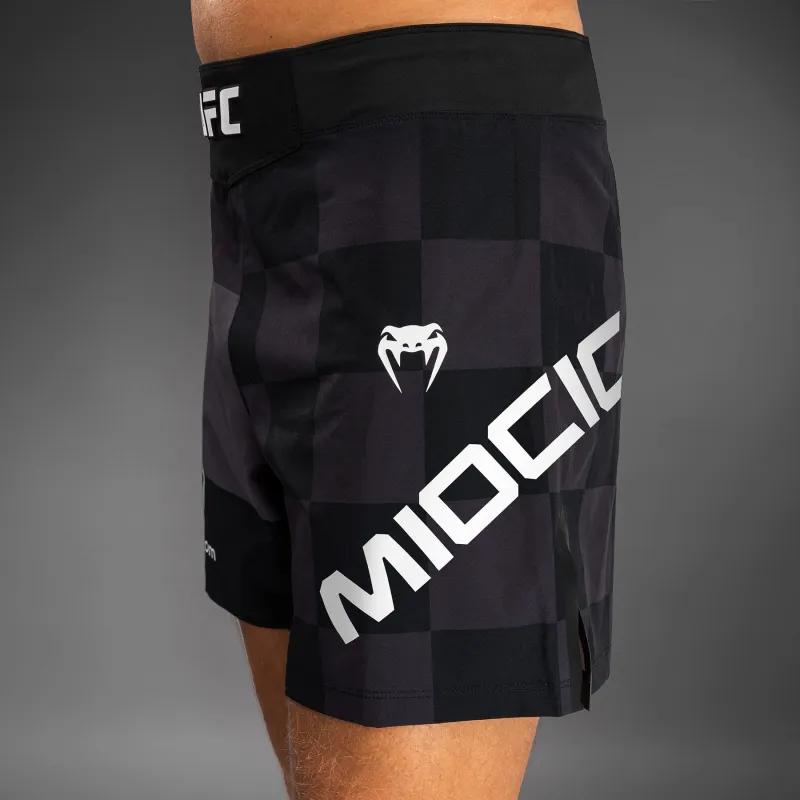 Men's UFC Unrivaled by Venum Black Stipe Miocic Short Fit Fight Short - Image 5