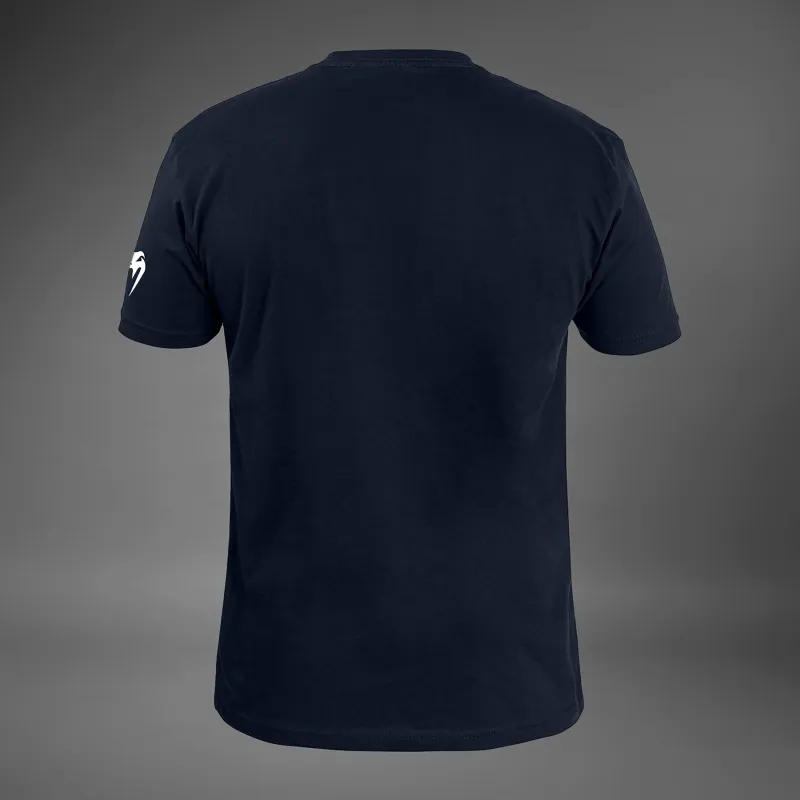 Men's UFC Unrivaled by Venum Navy Blue French Flag T-Shirt - Image 2