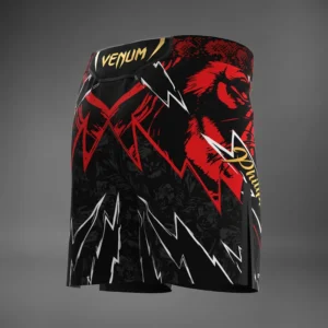 Men's UFC Unrivaled by Venum Red Jon Jones Short Fit Fight Short