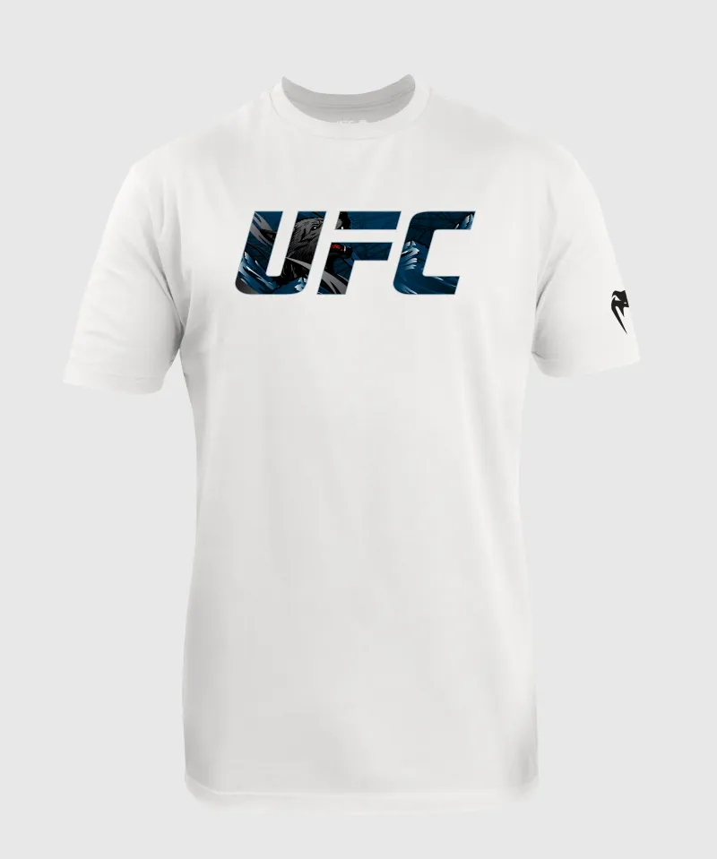 Men's UFC Unrivaled by Venum White Khamzat Chimaev T-shirt