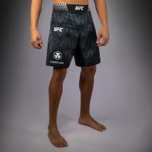 Men's UFC Zenith by Venum Black Authentic Fight Night Long Fit Fight Short