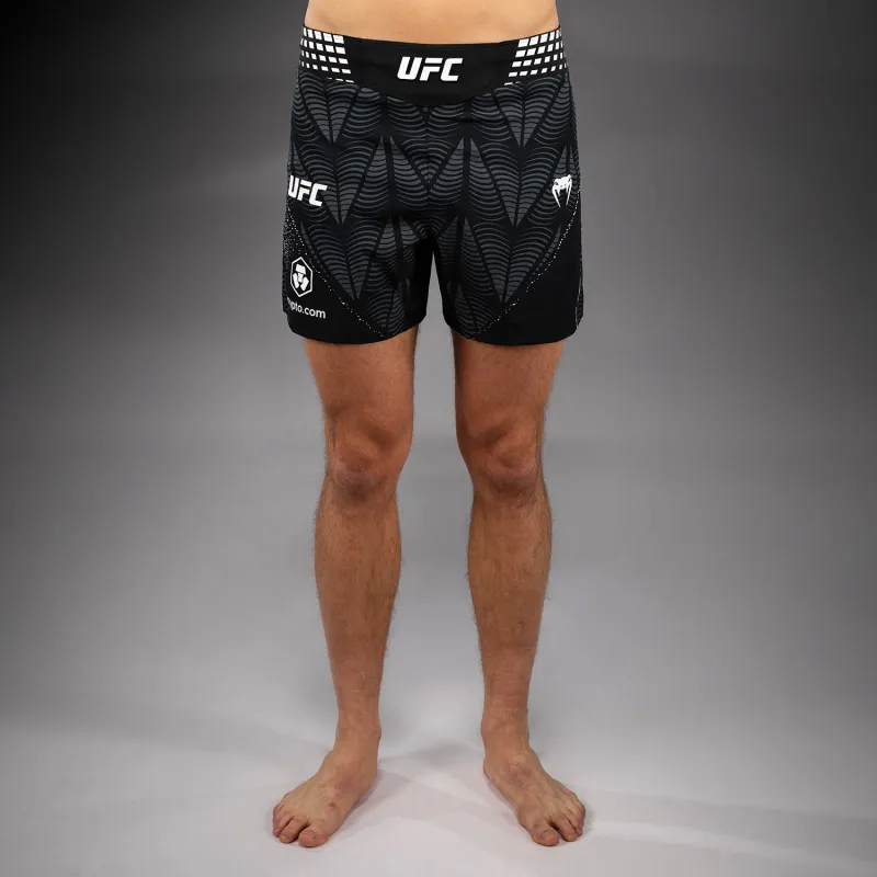 Men's UFC Zenith by Venum Black Authentic Fight Night Short Fit Fight Short Personalized - Image 2