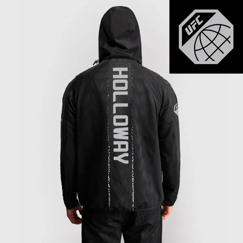 Men's UFC Zenith by Venum Black Authentic Fight Night Walkout Hoodie - Holloway