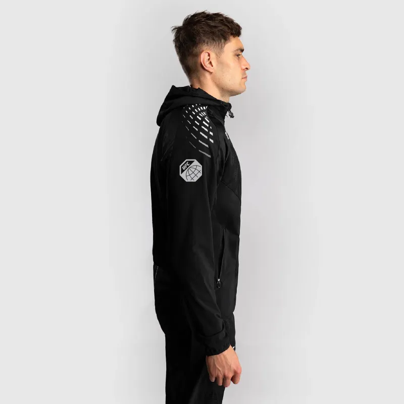 Men's UFC Zenith by Venum Black Authentic Fight Night Walkout Hoodie - Holloway - Image 3