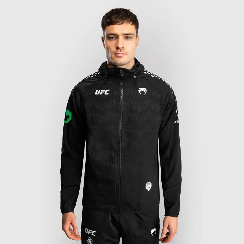Men's UFC Zenith by Venum Black Authentic Fight Night Walkout Hoodie personalized Conor McGregor - Image 2