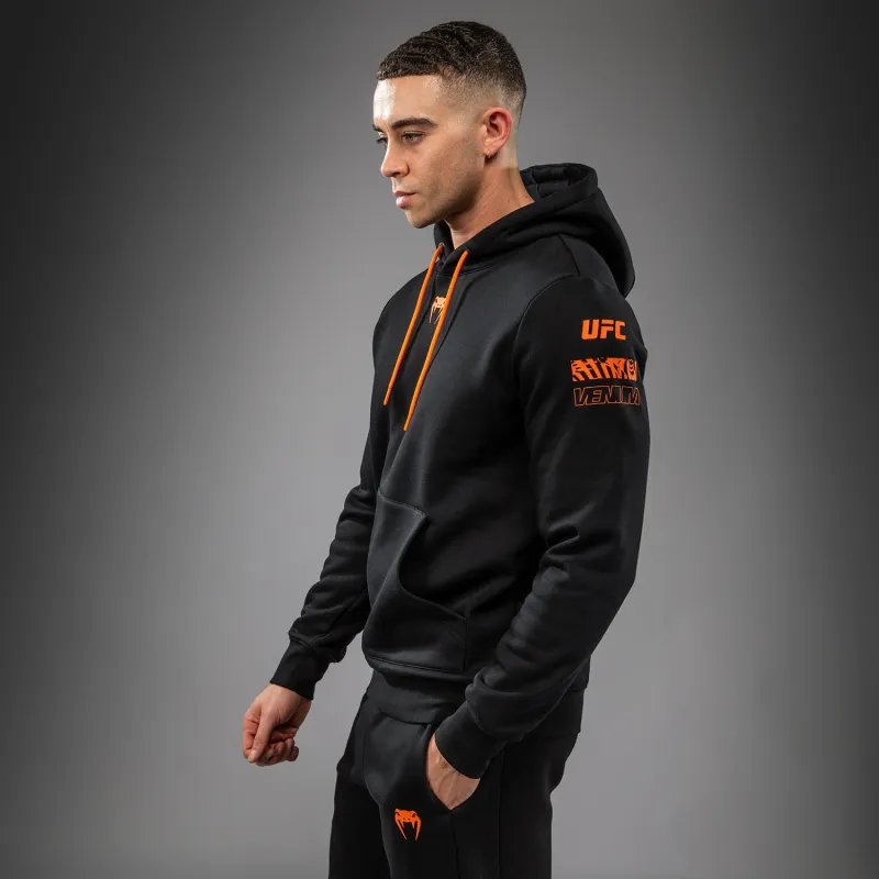 Men's UFC Zenith by Venum Black Authentic Fight Week Pullover Hoodie - Image 2
