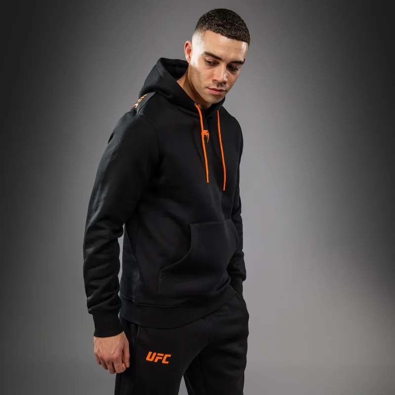 Men's UFC Zenith by Venum Black Authentic Fight Week Pullover Hoodie - Image 3