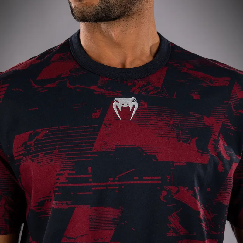Men's UFC Zenith by Venum Burgundy Authentic Fight Week Short Sleeve T-Shirt - Image 3