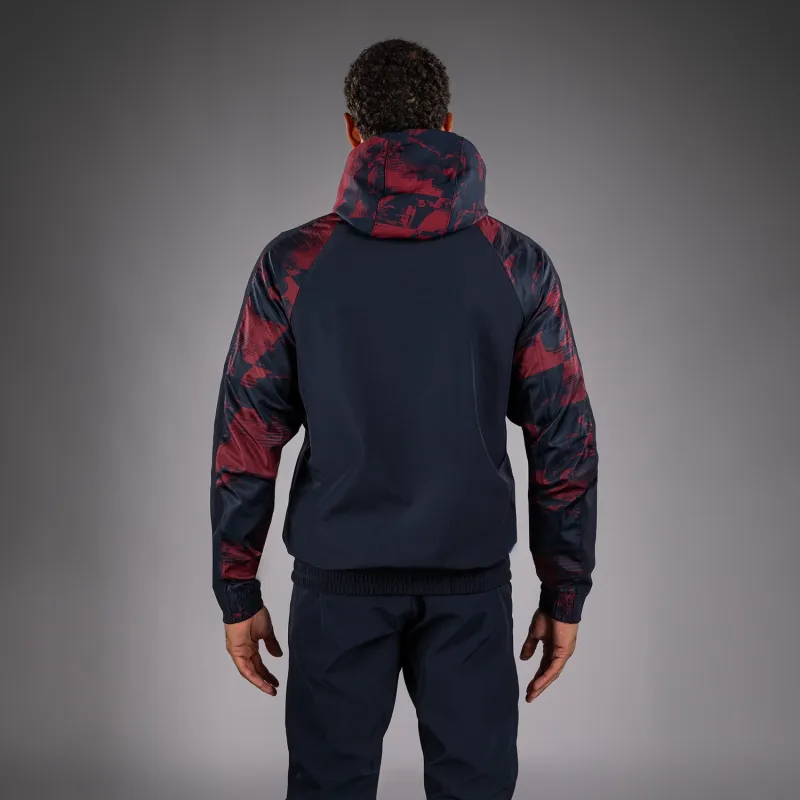Men's UFC Zenith by Venum Burgundy Authentic Fight Week Zip Hoodie - Image 3