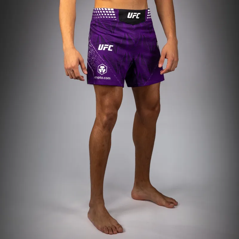 Men's UFC Zenith by Venum Purple Authentic Fight Night Short Fit Fight Short Personalized - Image 3