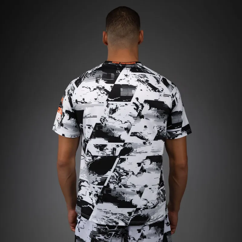 Men's UFC Zenith by Venum White Authentic Fight Week Performance Short Sleeve T-Shirt - Image 4