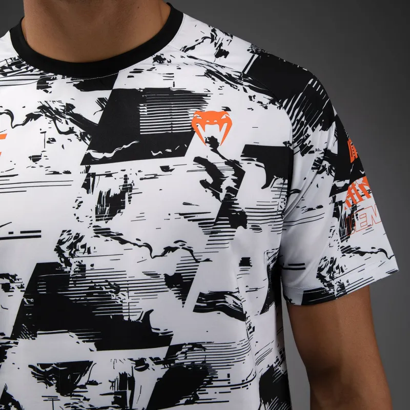 Men's UFC Zenith by Venum White Authentic Fight Week Performance Short Sleeve T-Shirt - Image 5