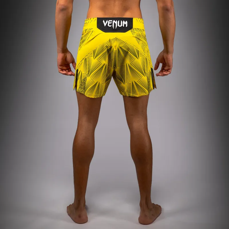 Men's UFC Zenith by Venum Yellow Authentic Fight Night Short Fit Fight Short Personalized - Image 5