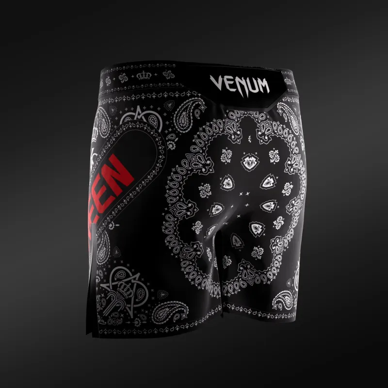 Men’s UFC Adrenaline Unrivaled by VENUM Black King Green Short Fit Fight Short - Image 4