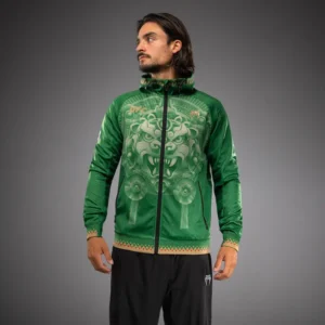 Men’s Noche UFC 2.0 By Venum Green Authentic Fight Night Walkout Hoodie