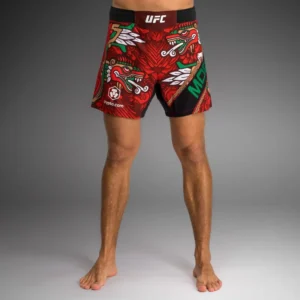 Men’s UFC Unrivaled by Venum Red Brandon Moreno Short Fit Fight Short