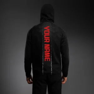 Men’s UFC Zenith by Venum Black Authentic Fight Night Walkout Hoodie Personalized