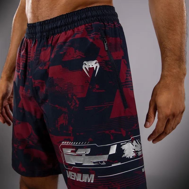 Men’s UFC Zenith by Venum Burgundy Authentic Fight Week Performance Short - Image 3