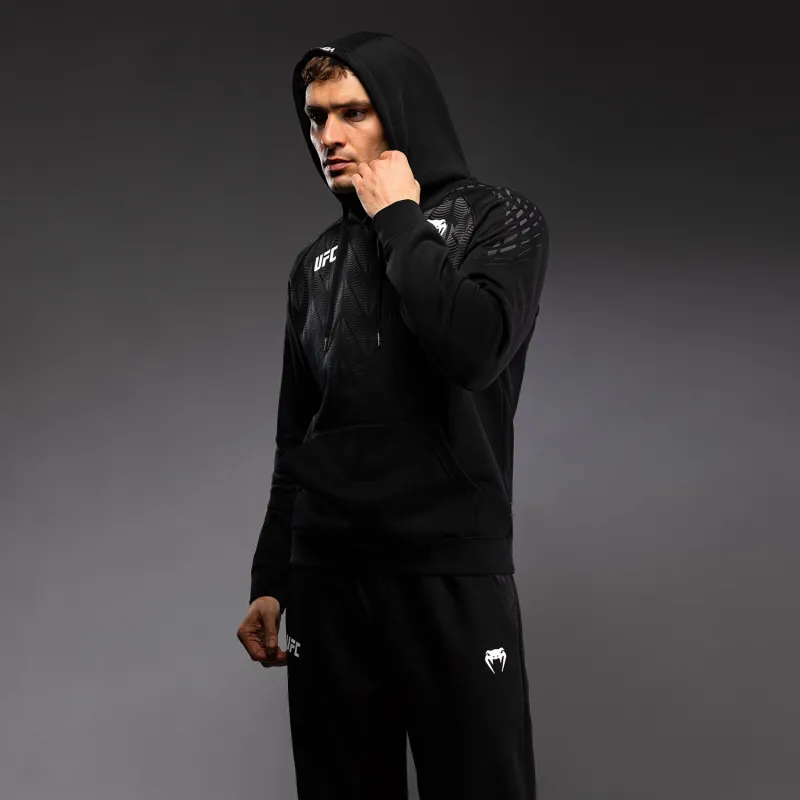 Men’s UFC Zenith by Venum Replica Black Pullover Hoodie Personalized - Image 3