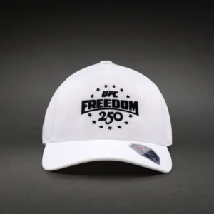 Official UFC Freedom 250 Authentic Fight Night Cap - White/Black