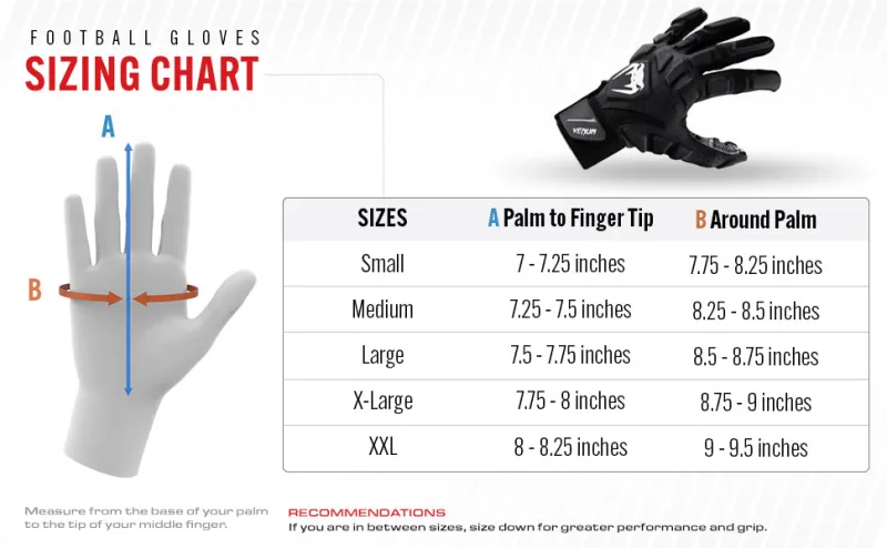 RED/WHITE Venum Elite Xtp Football Gloves - Image 4