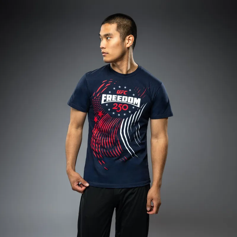 UFC Freedom 250 Official Weigh-In Tshirt - Navy