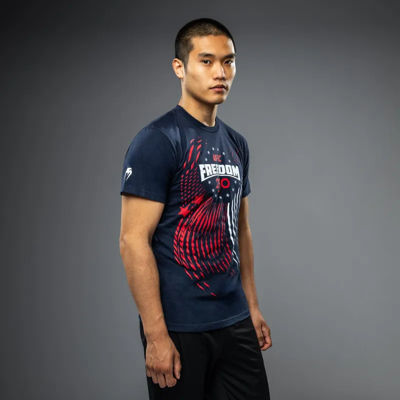 UFC Freedom 250 Official Weigh-In Tshirt - Navy - Image 5