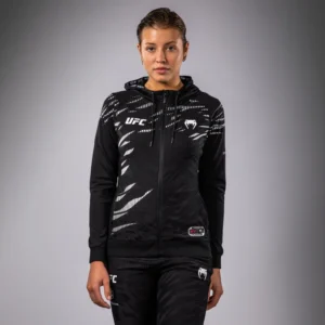 UFC Fusion by Venum Authentic Fight Night Women’s Walkout Hoodie - Black