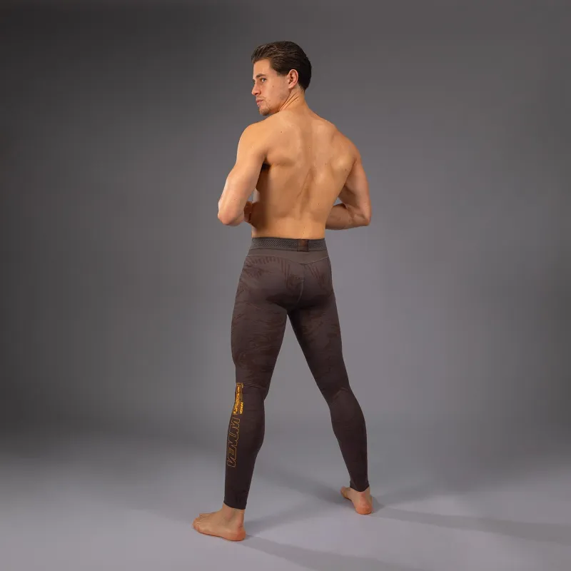 UFC Fusion by Venum Fight Week Men’s Performance Tight - Earthen Brown - Image 4