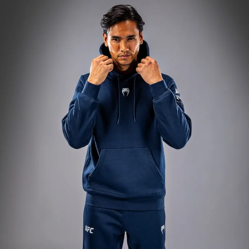 UFC Fusion by Venum Fight Week Men’s Pullover Hoodie - Solid Oceanic Blue
