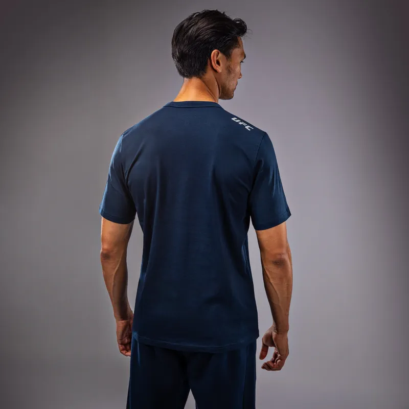 UFC Fusion by Venum Fight Week Men’s Short Sleeve T-Shirt - Solid Oceanic Blue - Image 2