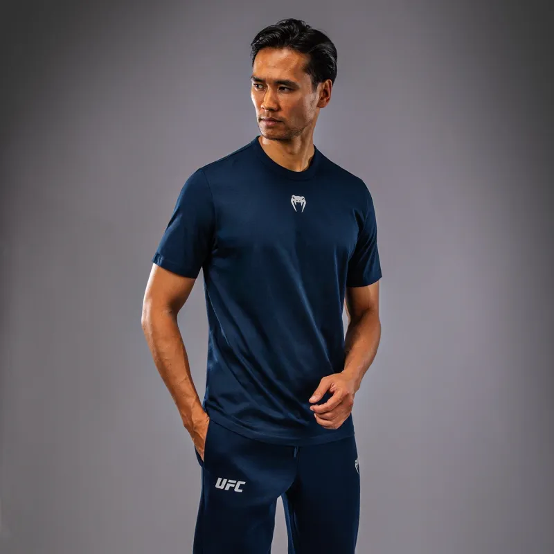 UFC Fusion by Venum Fight Week Men’s Short Sleeve T-Shirt - Solid Oceanic Blue - Image 4
