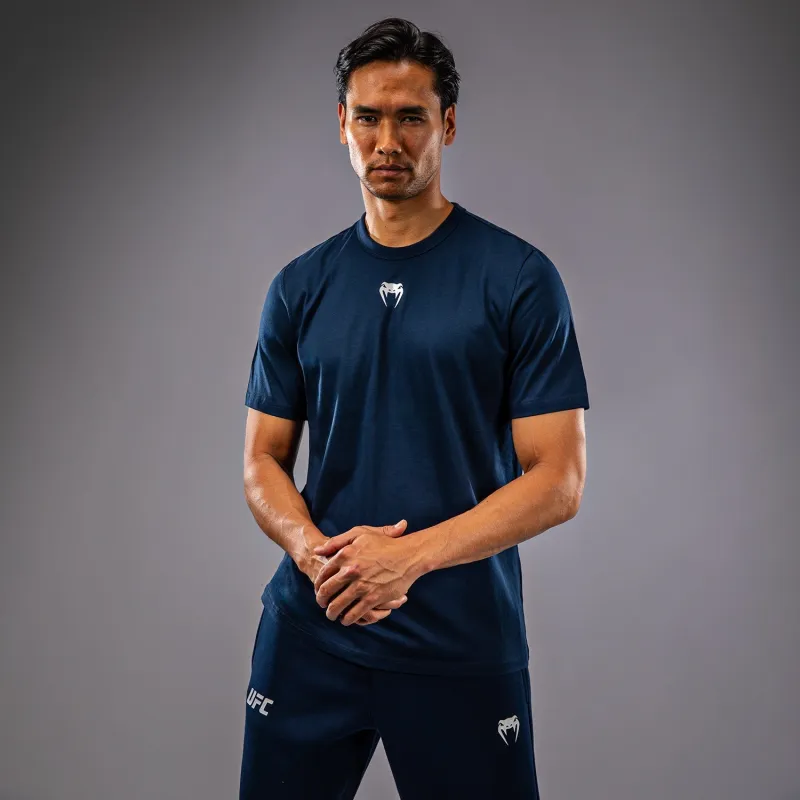 UFC Fusion by Venum Fight Week Men’s Short Sleeve T-Shirt - Solid Oceanic Blue - Image 5