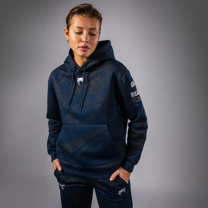 UFC Fusion by Venum Fight Week Women’s Pullover Hoodie - Oceanic Blue - Image 4