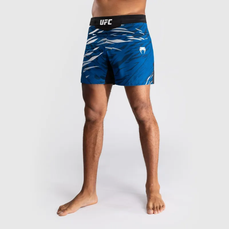 UFC Fusion by Venum Personalized Authentic Fight Night Men's Fight Short - Short Fit - Blue - Image 4