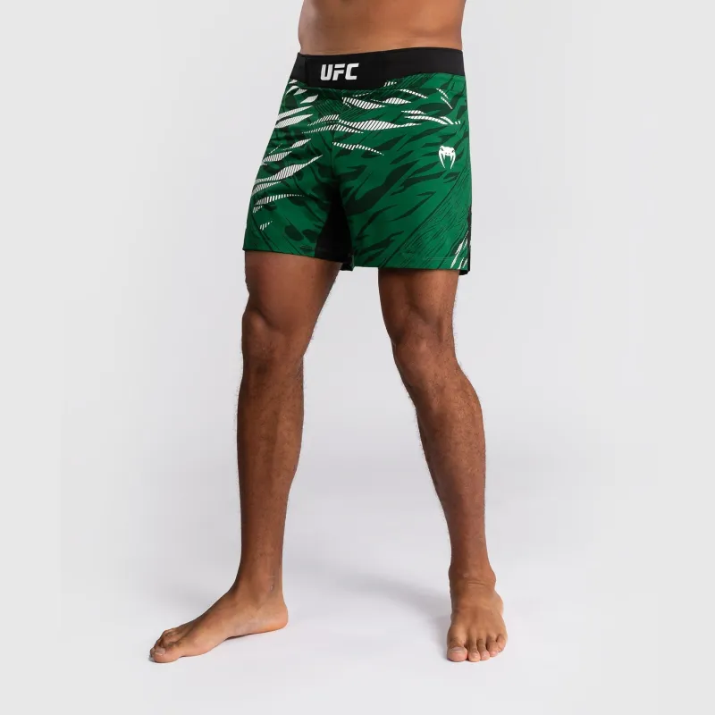 UFC Fusion by Venum Personalized Authentic Fight Night Men's Fight Short - Short Fit - Green - Image 2