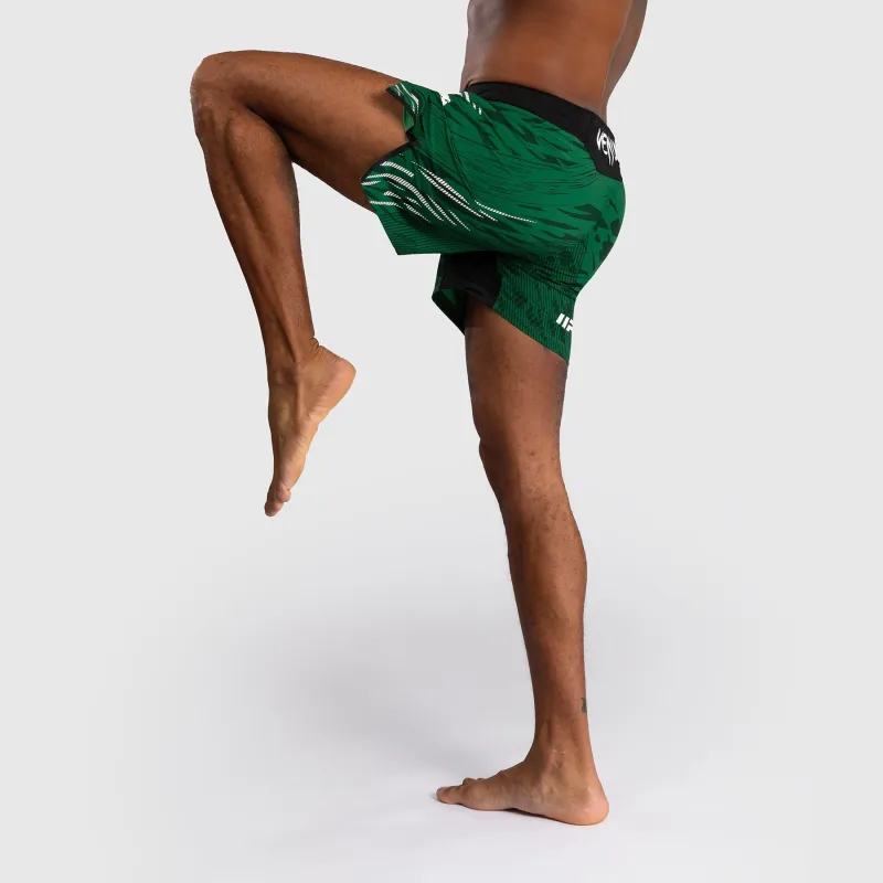 UFC Fusion by Venum Personalized Authentic Fight Night Men's Fight Short - Short Fit - Green - Image 3