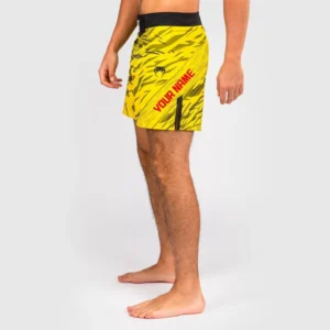 UFC Fusion by Venum Personalized Authentic Fight Night Men's Fight Short - Short Fit - Yellow