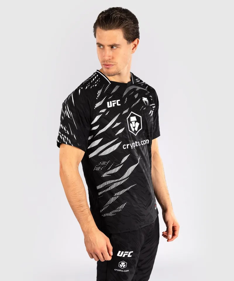 UFC Fusion by Venum Personalized Authentic Fight Night Men's Walkout Jersey - Black - Image 2