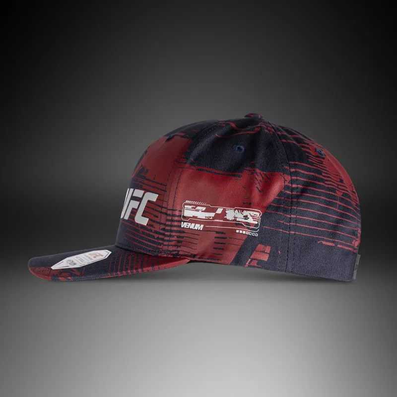 UFC Zenith by Venum Burgundy Authentic Fight Week Trucker Hat - Image 2